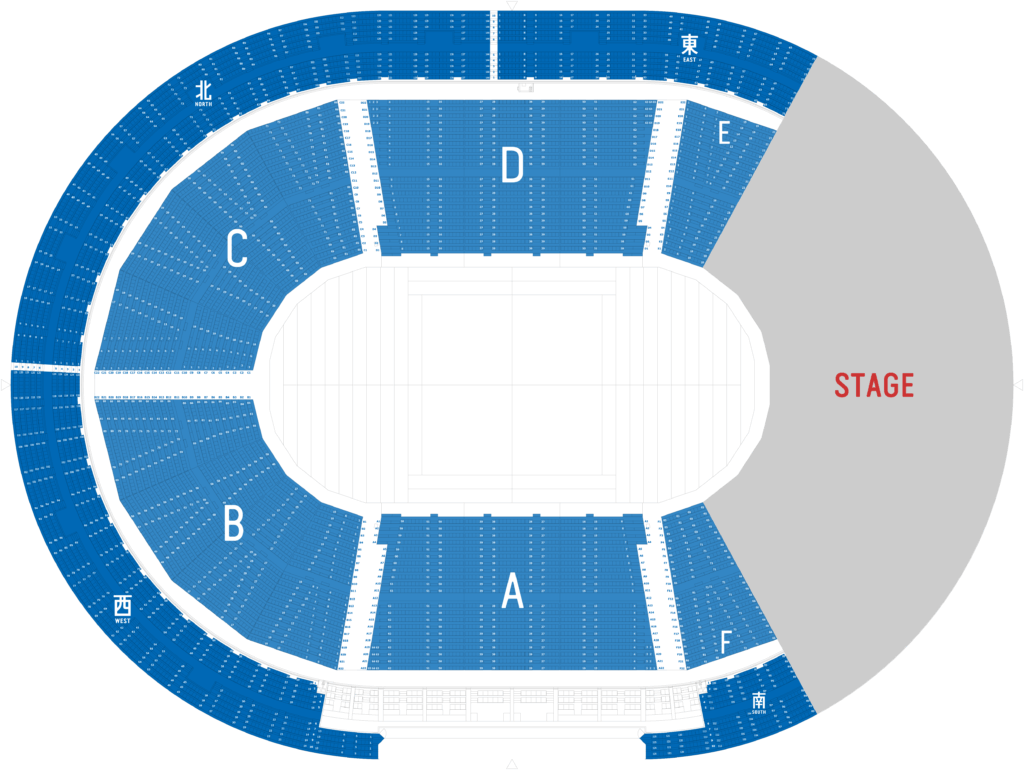 横浜アリーナ 座席表