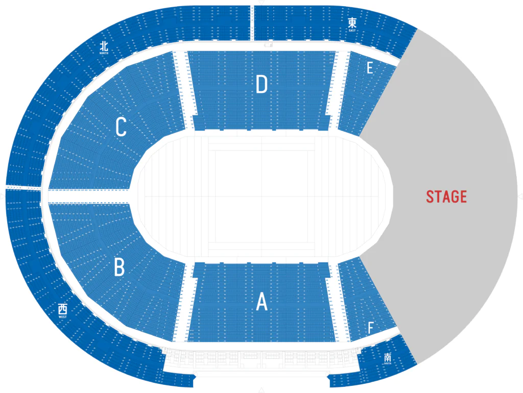 横浜アリーナ 座席表