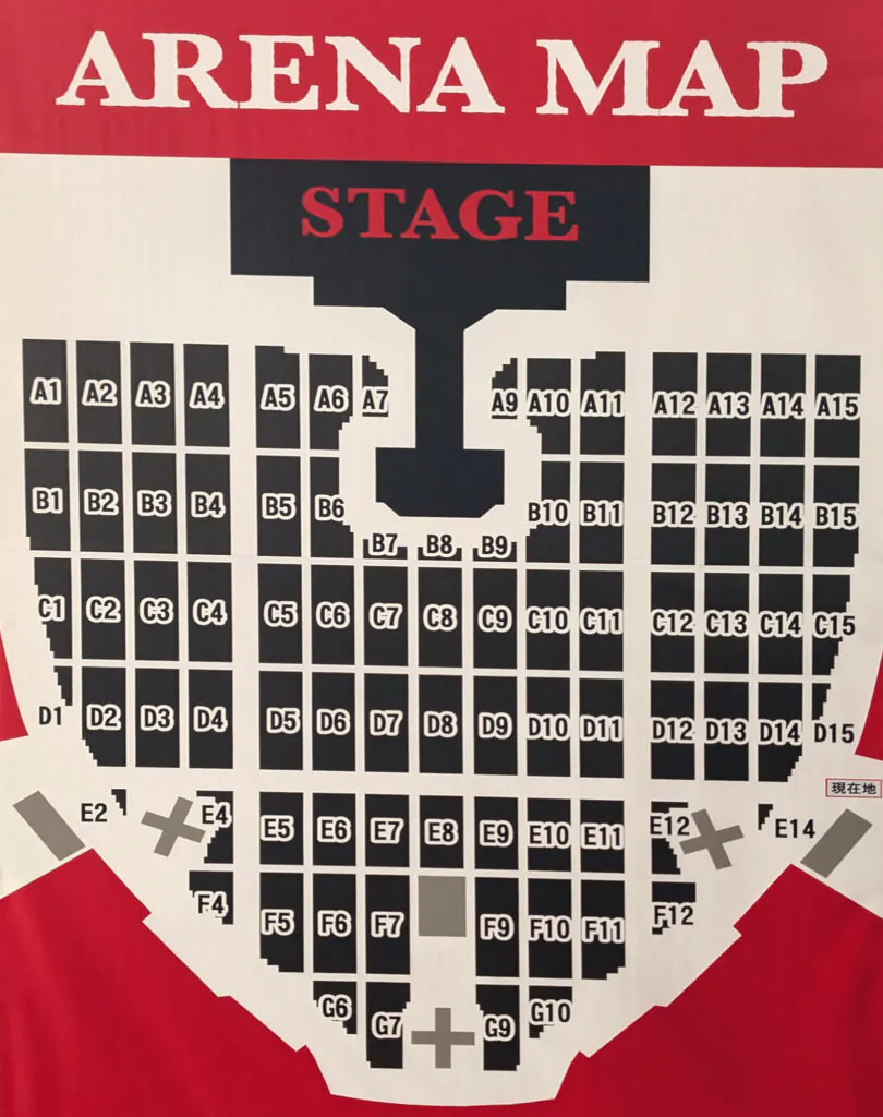 Lady Gaga: The MAYHEM Ball 2026 座席表 京セラドーム大阪 (大阪府)